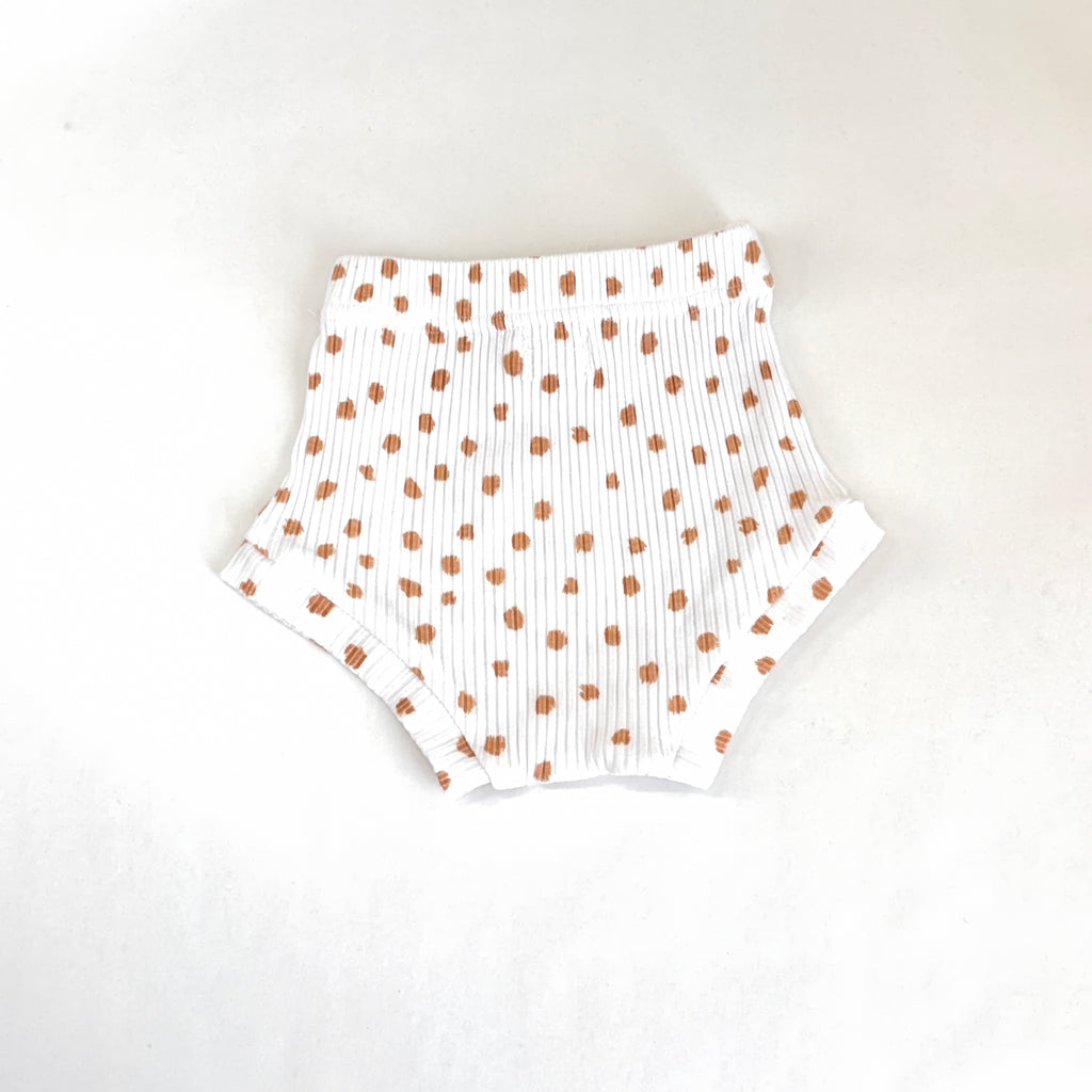 Riffs & Dreams Ribbed Spot Bloomers - 3-6 Months | 00