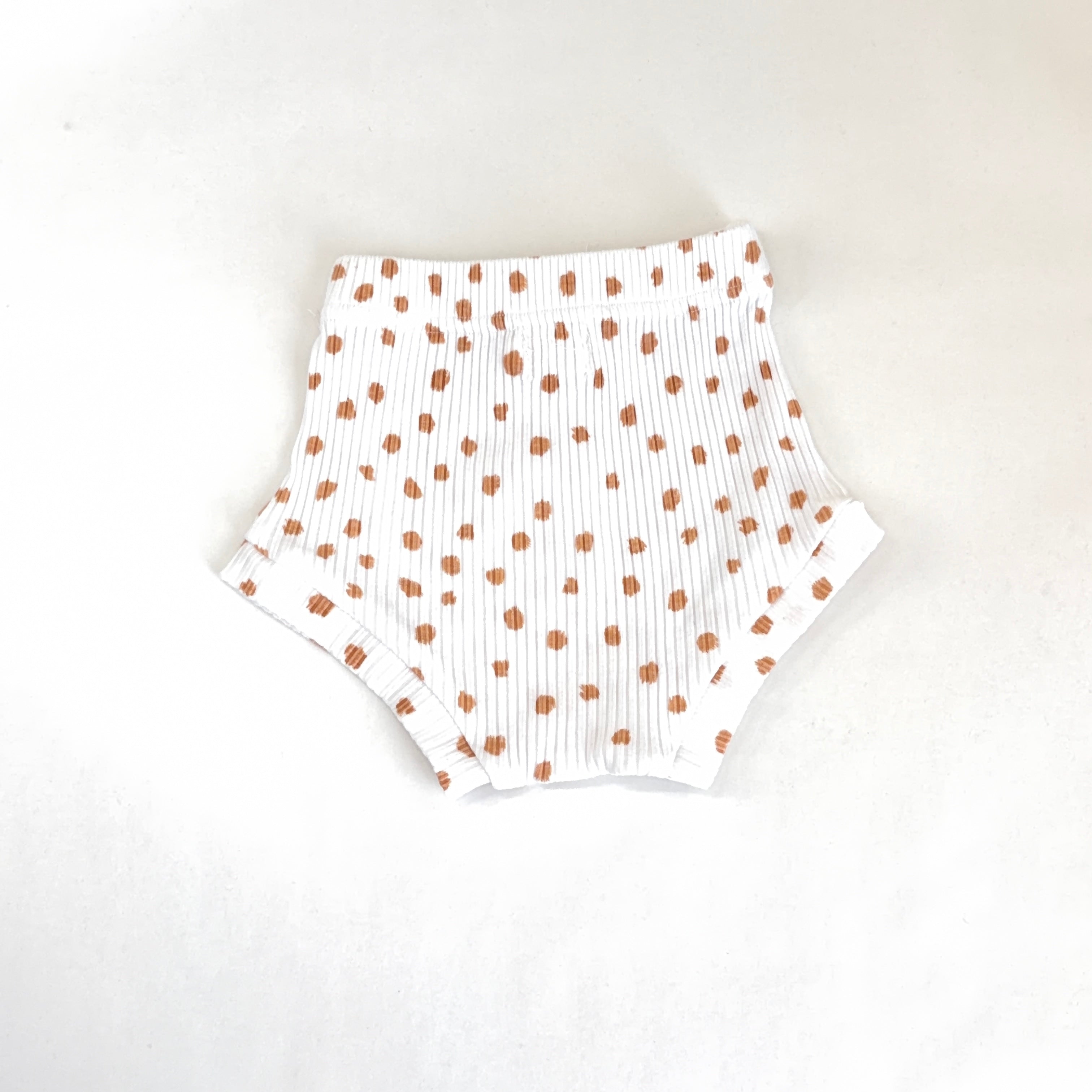 Riffs & Dreams Ribbed Spot Bloomers - 3-6 Months | 00