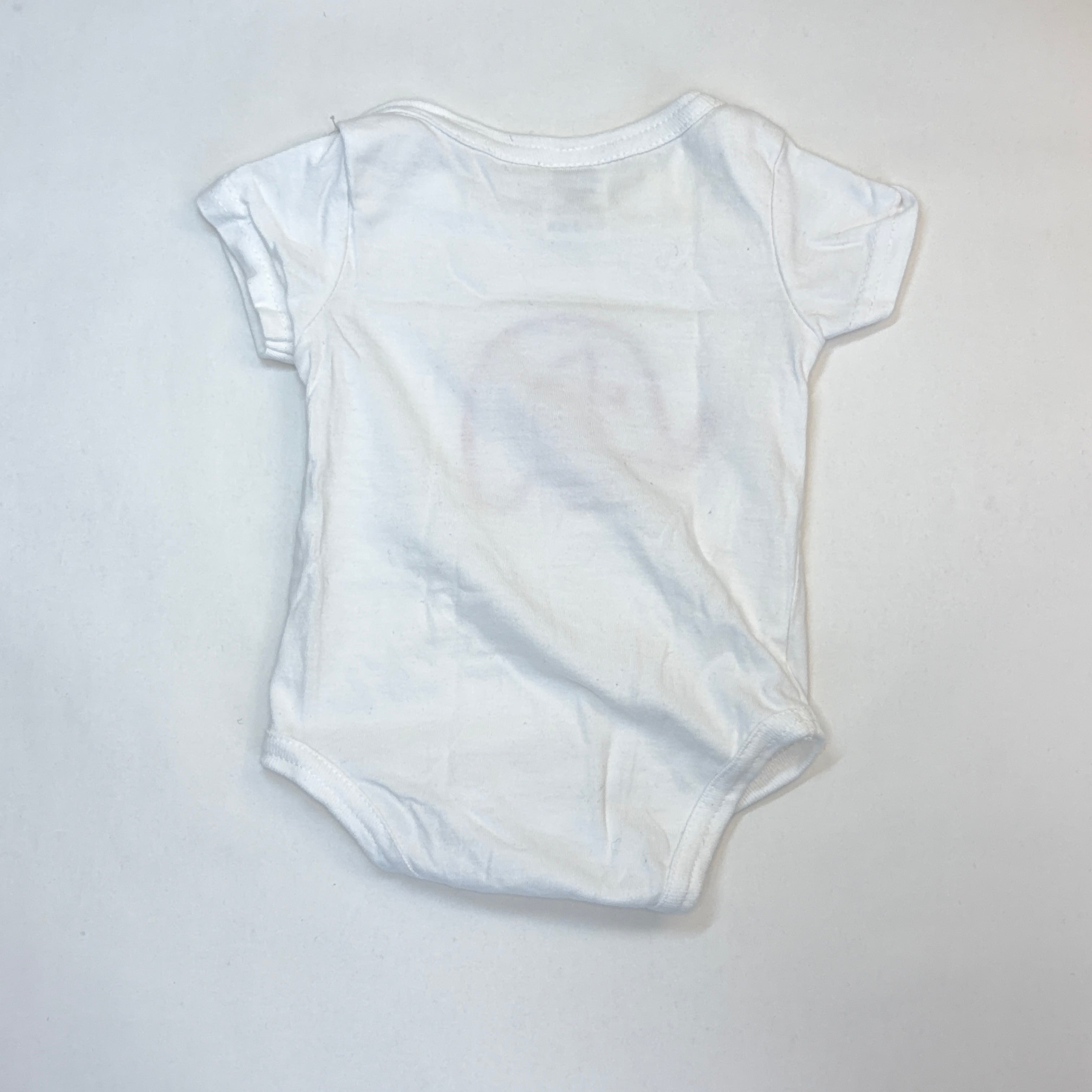 E.S. Kids Elephant Print Bodysuit - 0-3 Months | 000