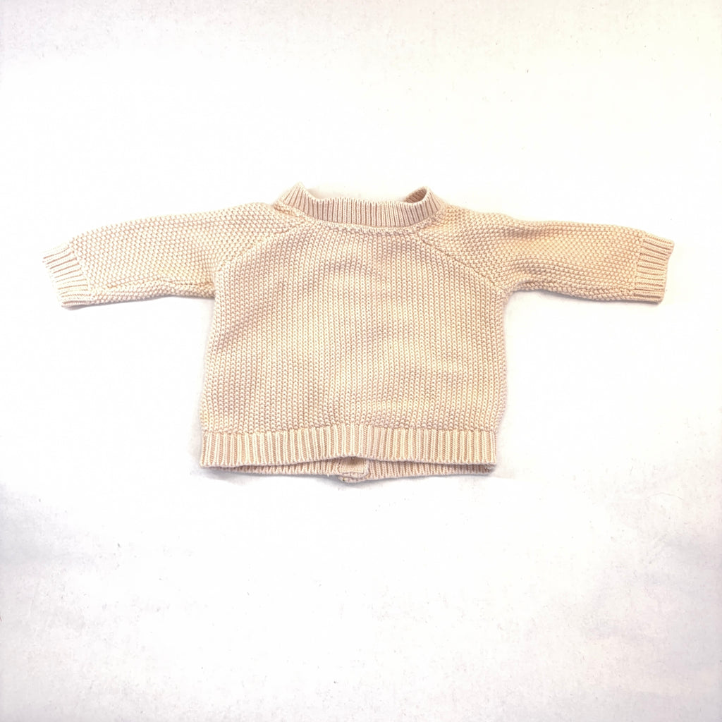 Dymples Butterfly Knit Cardigan - 0-3 Months | 000