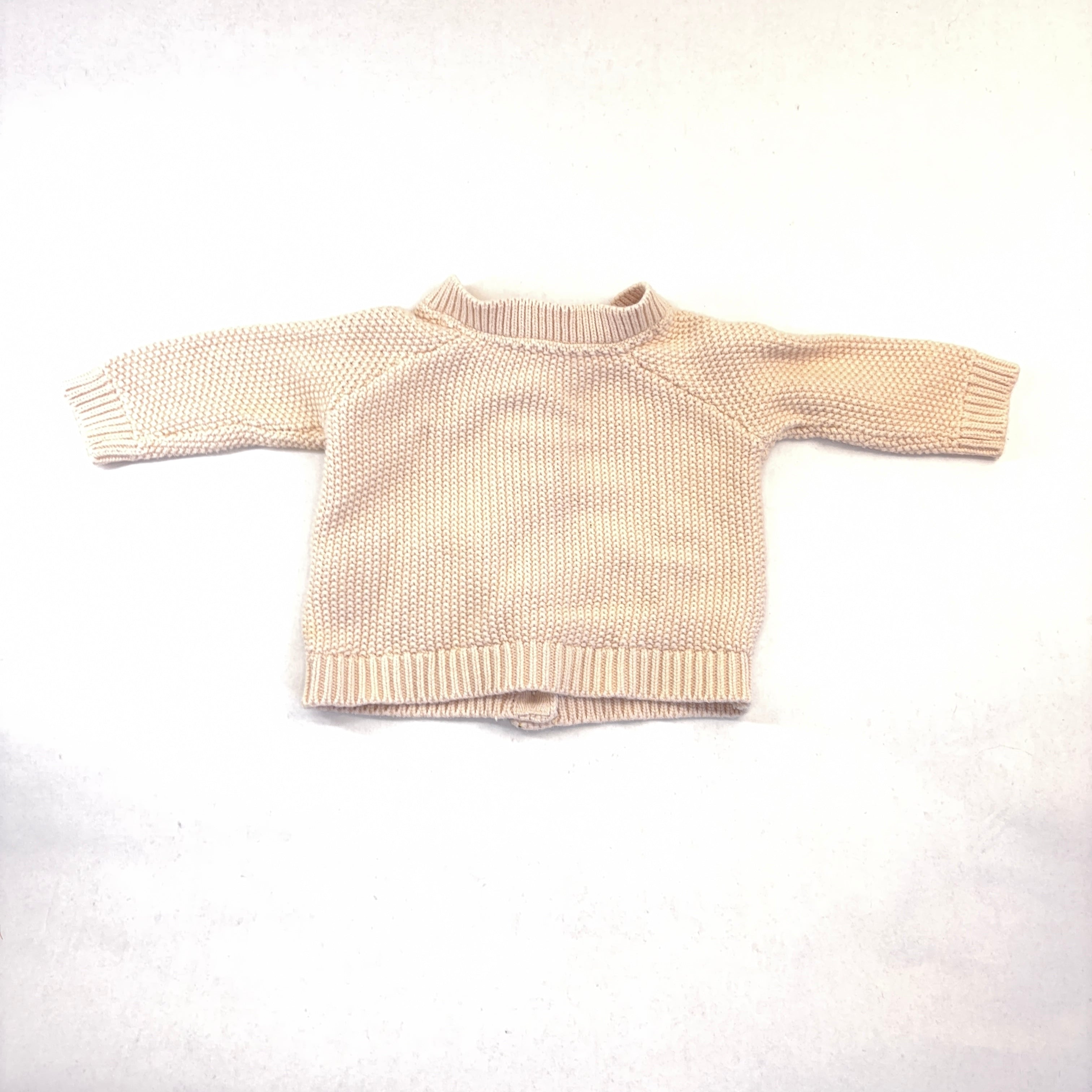 Dymples Butterfly Knit Cardigan - 0-3 Months | 000
