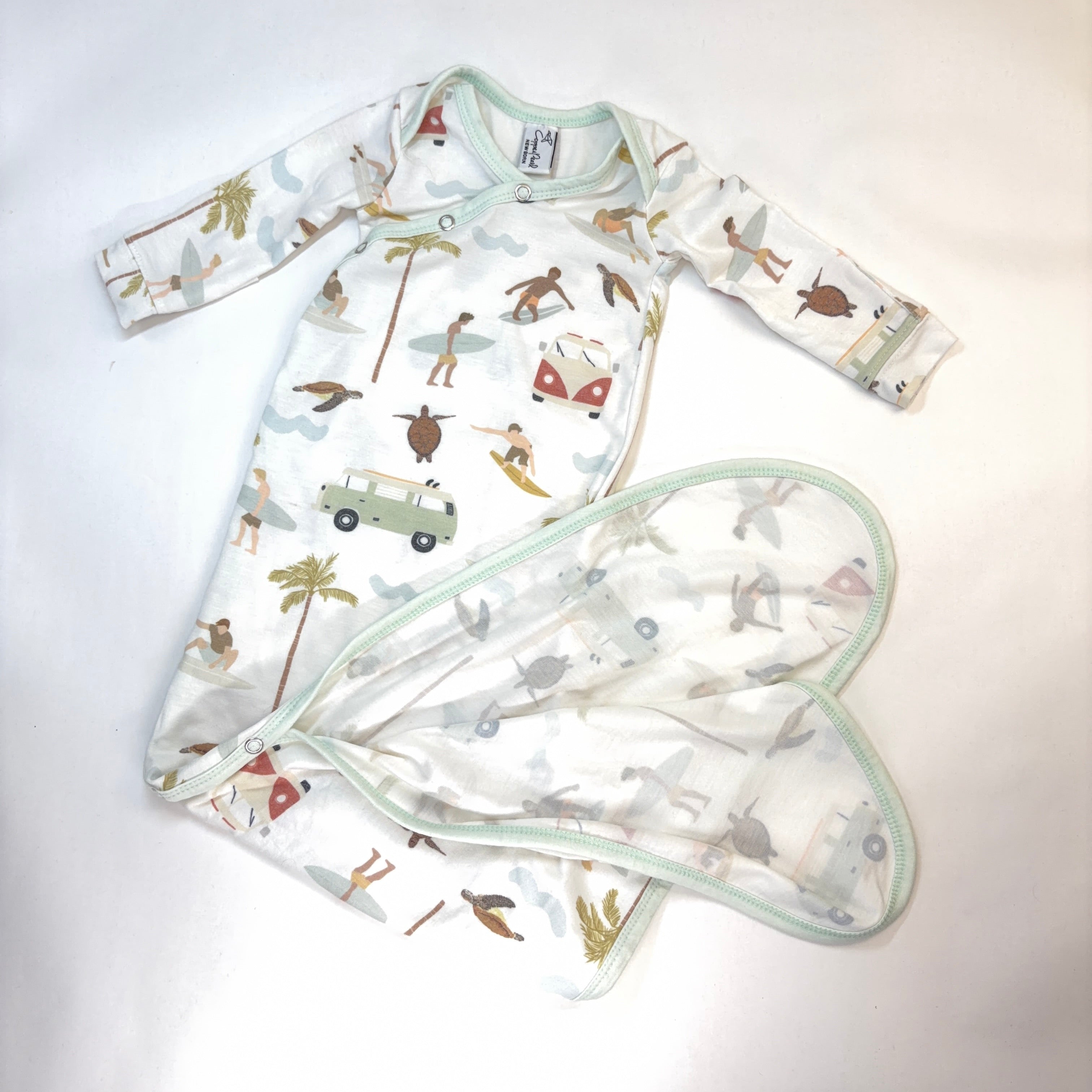 Copper Pearl Newborn Wrap - Newborn | 0000