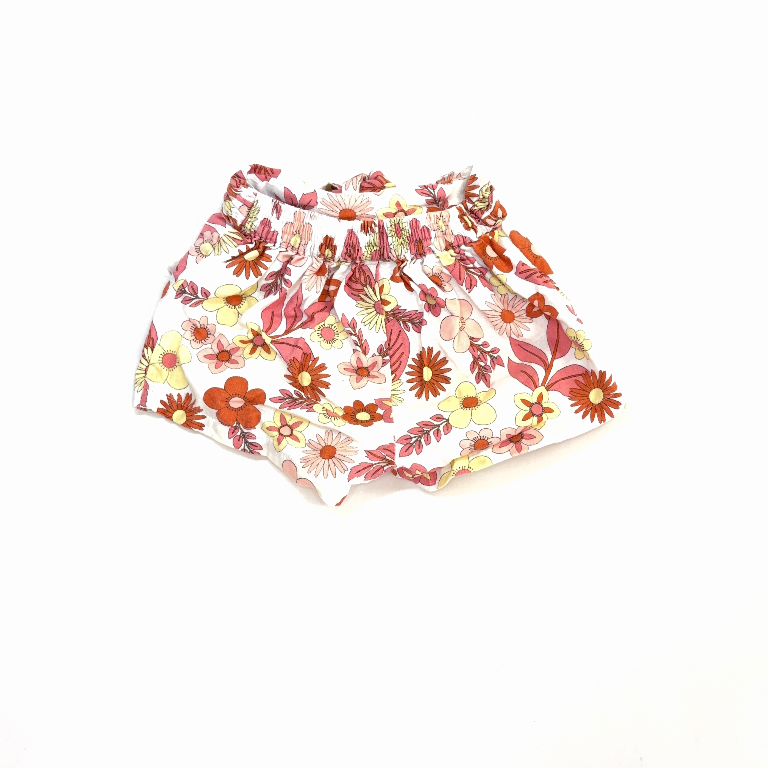 Dymples Floral Shorts - 3-6 Months | 00