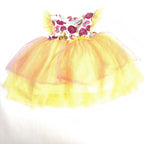 Baby Baby Yellow Tulle Party Dress - 3-6 Months | 00