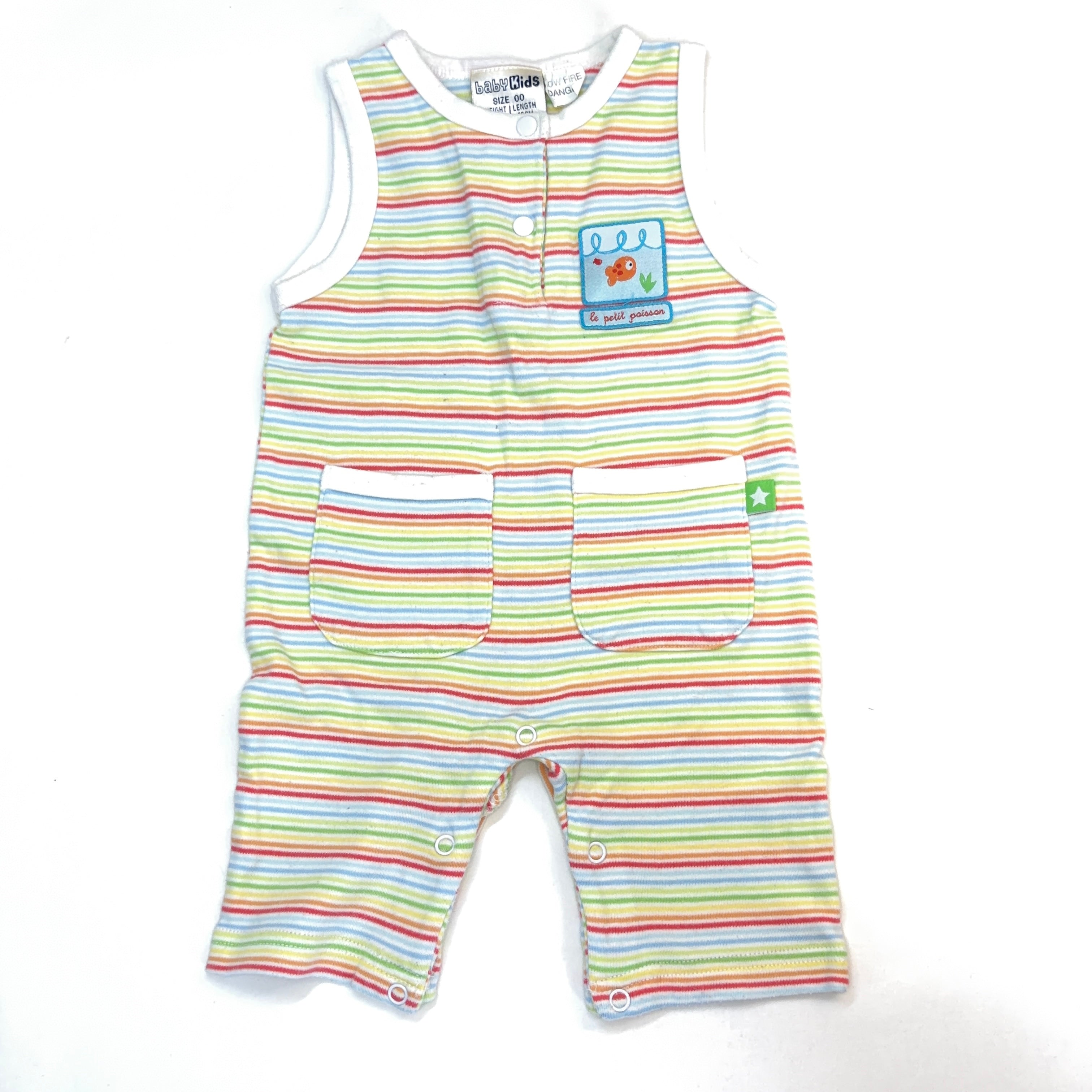 Baby Kids Rainbow Romper - 3-6 Months | 00
