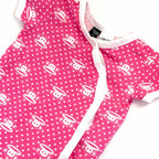 Paul Frank Pink Monkey Short Sleeve Romper - 3-6 Months | 00