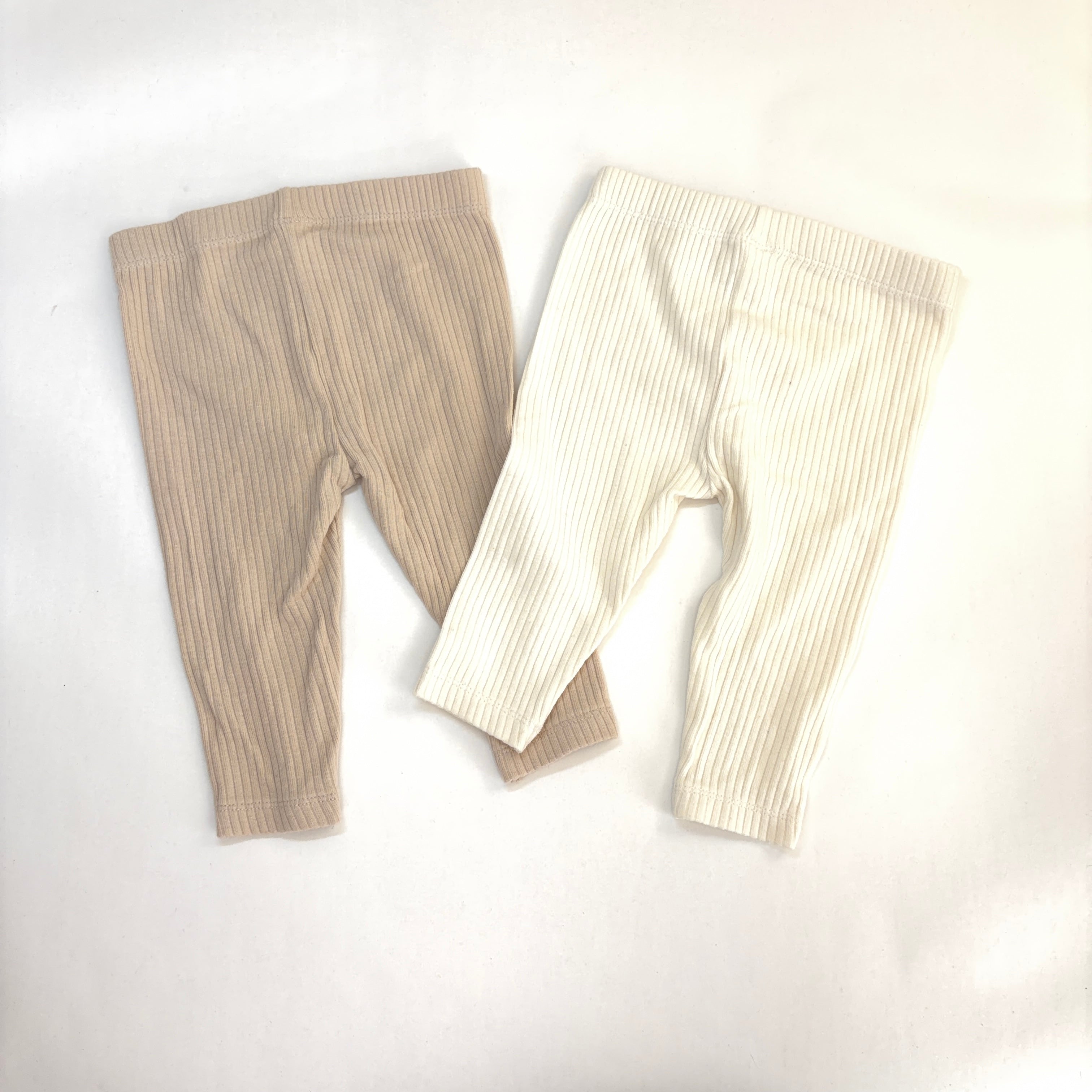 Anko Ribbed Leggings Bundle - 2 Pack - 3-6 Months | 00