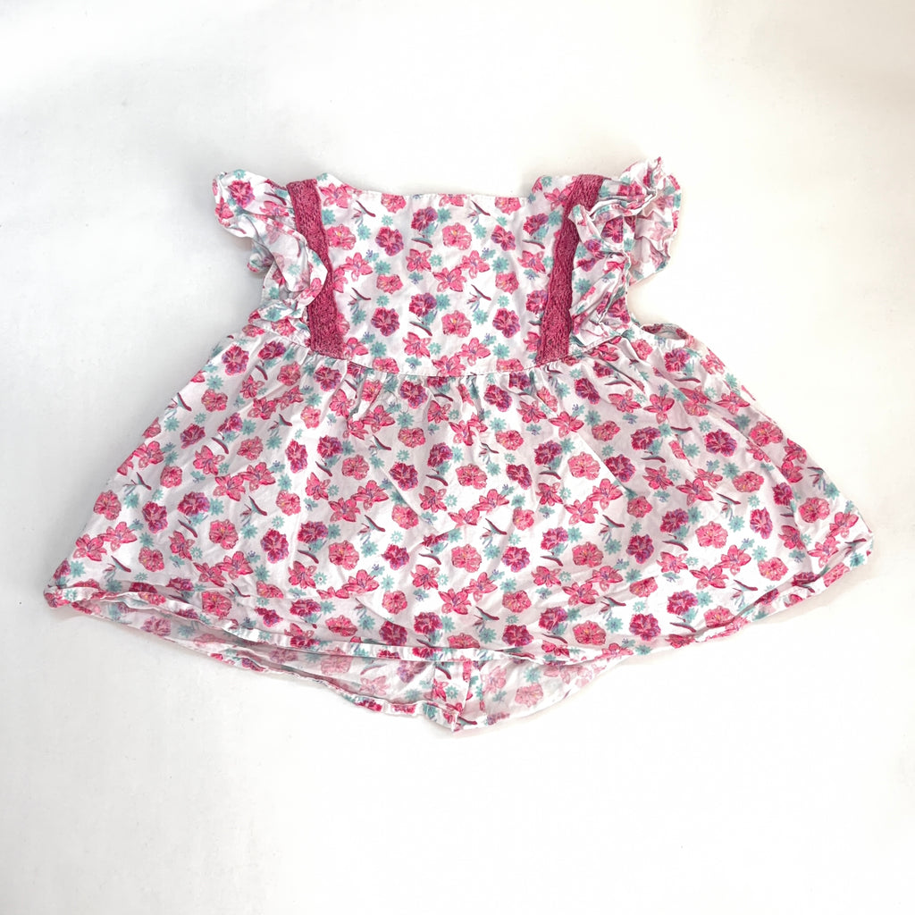 Pumpkin Patch Floral Dress - 6-12 Months | 0