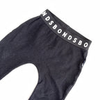 Bonds Ribbed Leggings - Black - 3-6 Months | 00