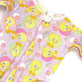 Looney Tunes Tweety Bird Pink Footed Growsuit - 3-6 Months | 00