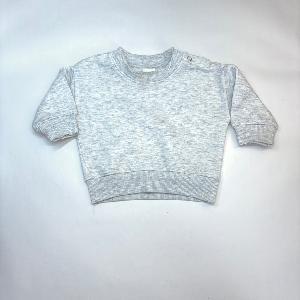 Baby Berry Grey Marle Jumper - 6-12 Months | 0