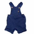 Sprout Navy Overall Romper - 0-3 Months | 000