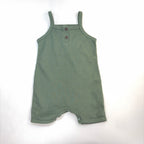 PatPat Sage Waffle Romper - 6-12 Months | 0