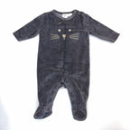 Seed Heritage Cat Print Footed Growsuit - 0-3 Months | 000
