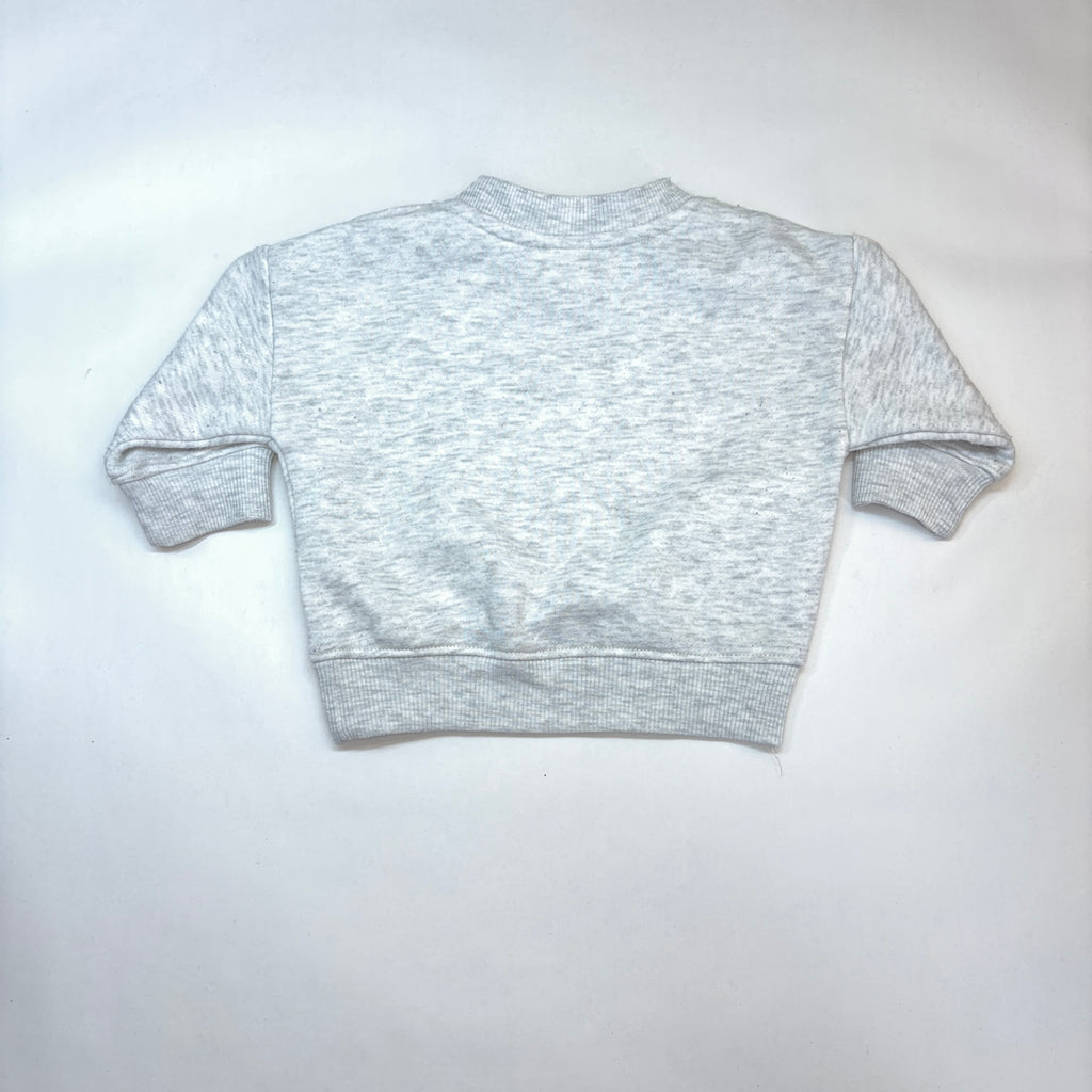 Baby Berry Grey Marle Jumper - 6-12 Months | 0