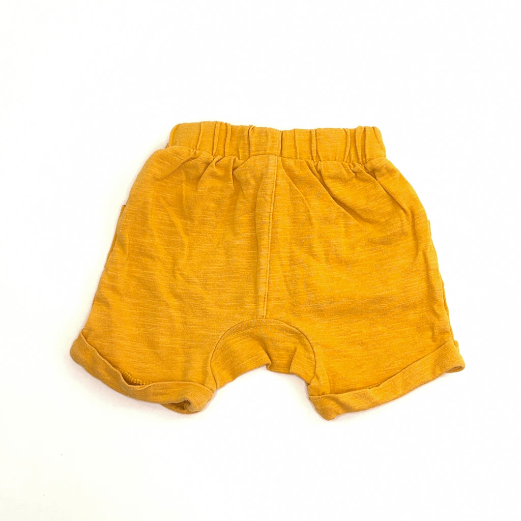 Baby Baby Mustard Shorts - 0-3 Months | 000