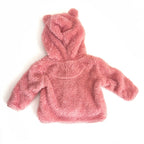 Higgledee Pink Hooded Teddy Jacket - 3-6 Months | 00