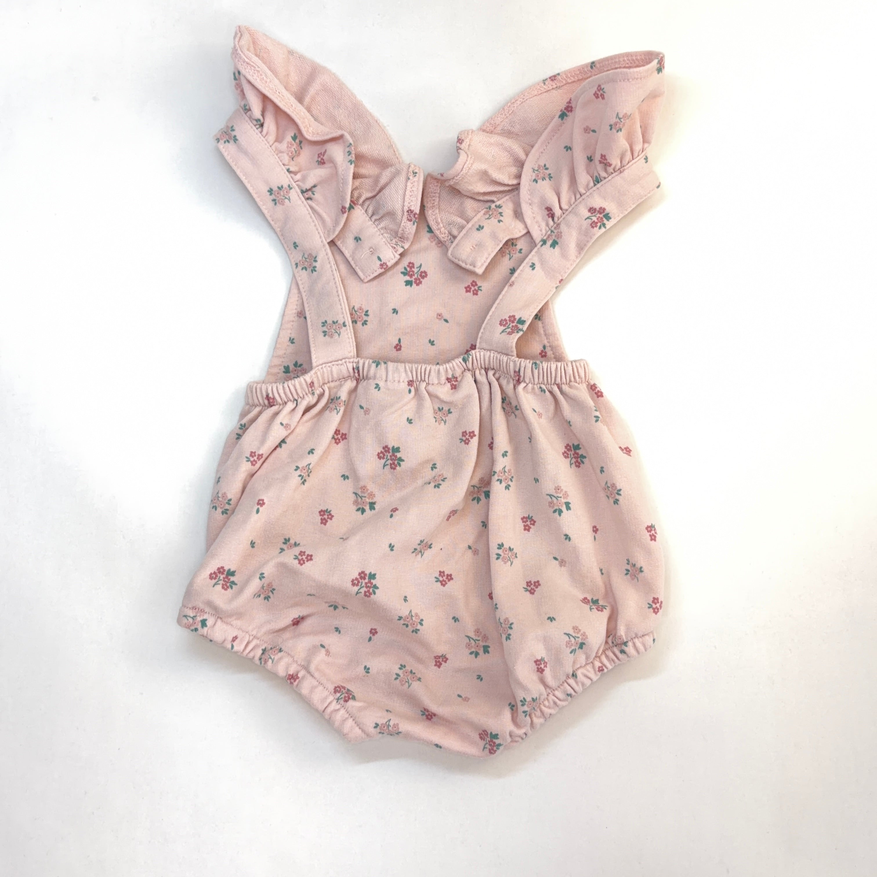 Baby Berry Pink Floral Romper - 3-6 Months | 00