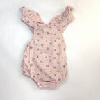 Baby Berry Pink Floral Romper - 3-6 Months | 00
