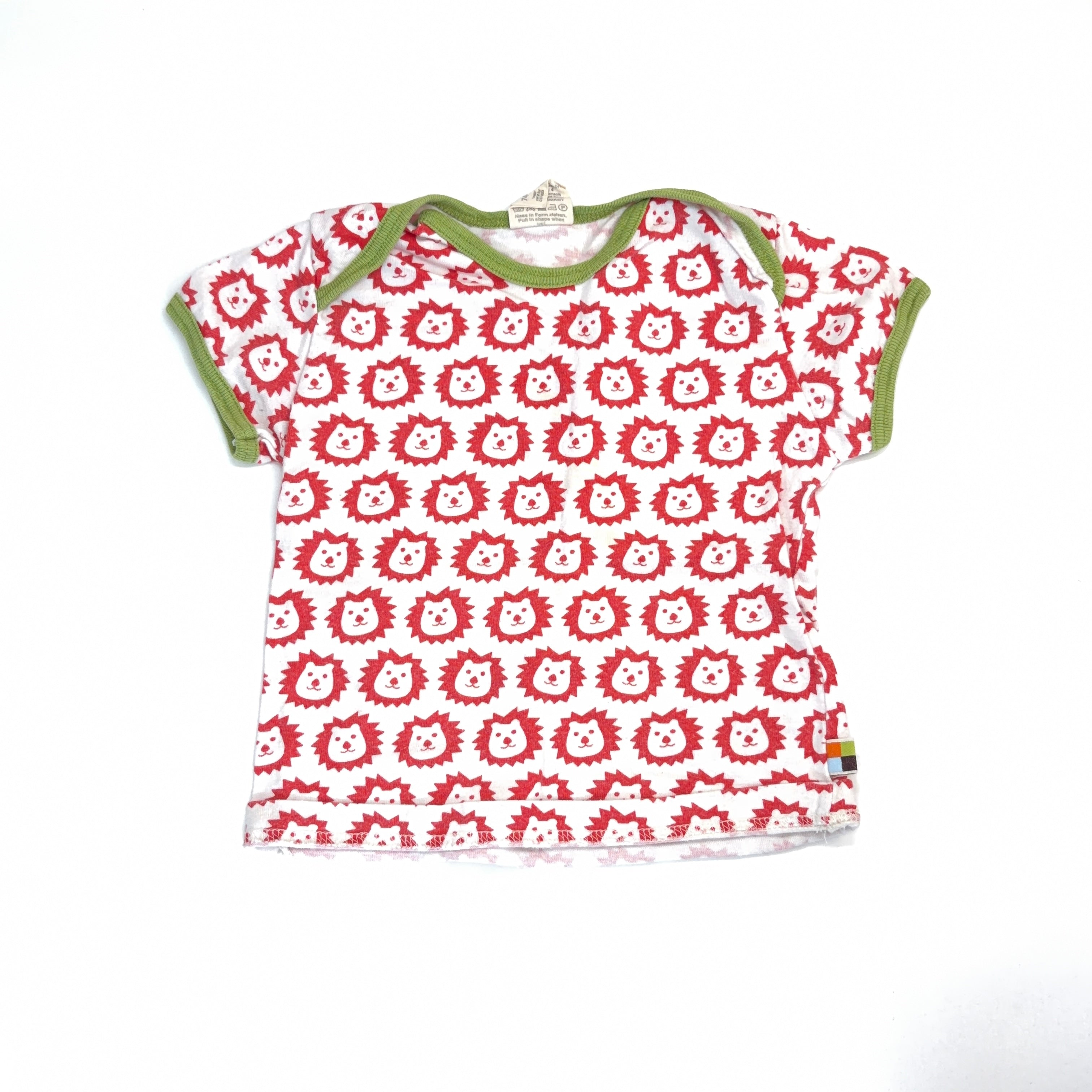 Loud + Proud Lion Print T-Shirt - 6-12 Months | 0