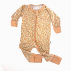 Bonds Wondersuit Long Sleeve Cheetah Print - 3-6 Months | 00