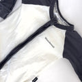 Bonds Wondersuit Long Sleeve White & Grey Block - 3-6 Months | 00