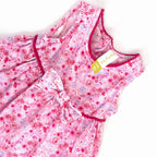 Dymples Floral Bow Dress - 0-3 Months | 000