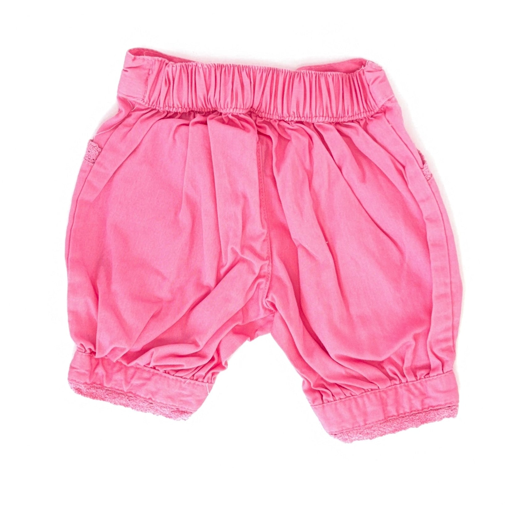 Baby Baby Pink Butterfly Shorts - 0-3 Months | 000