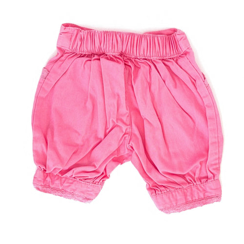 Baby Baby Pink Butterfly Shorts - 0-3 Months | 000
