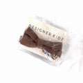 Designer Kidz Brown Bow Tie - One Size