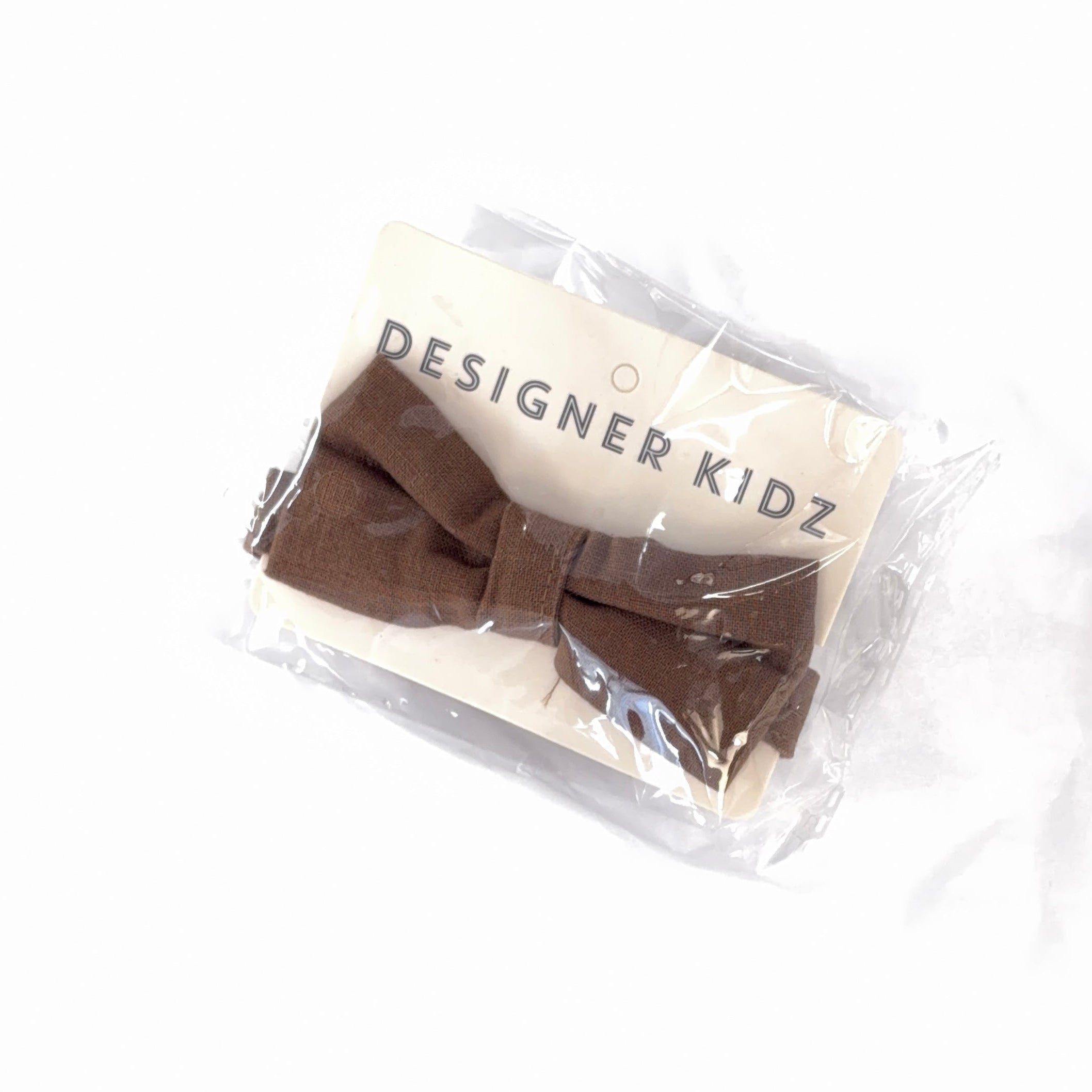 Designer Kidz Brown Bow Tie - One Size