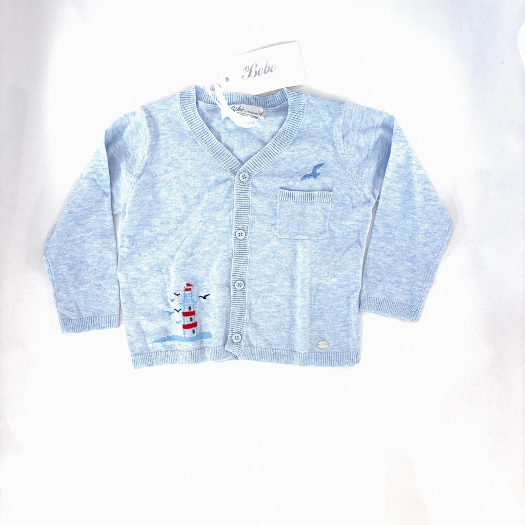 Bébé Lighthouse Knit Cardigan - 12-18 Months | 1