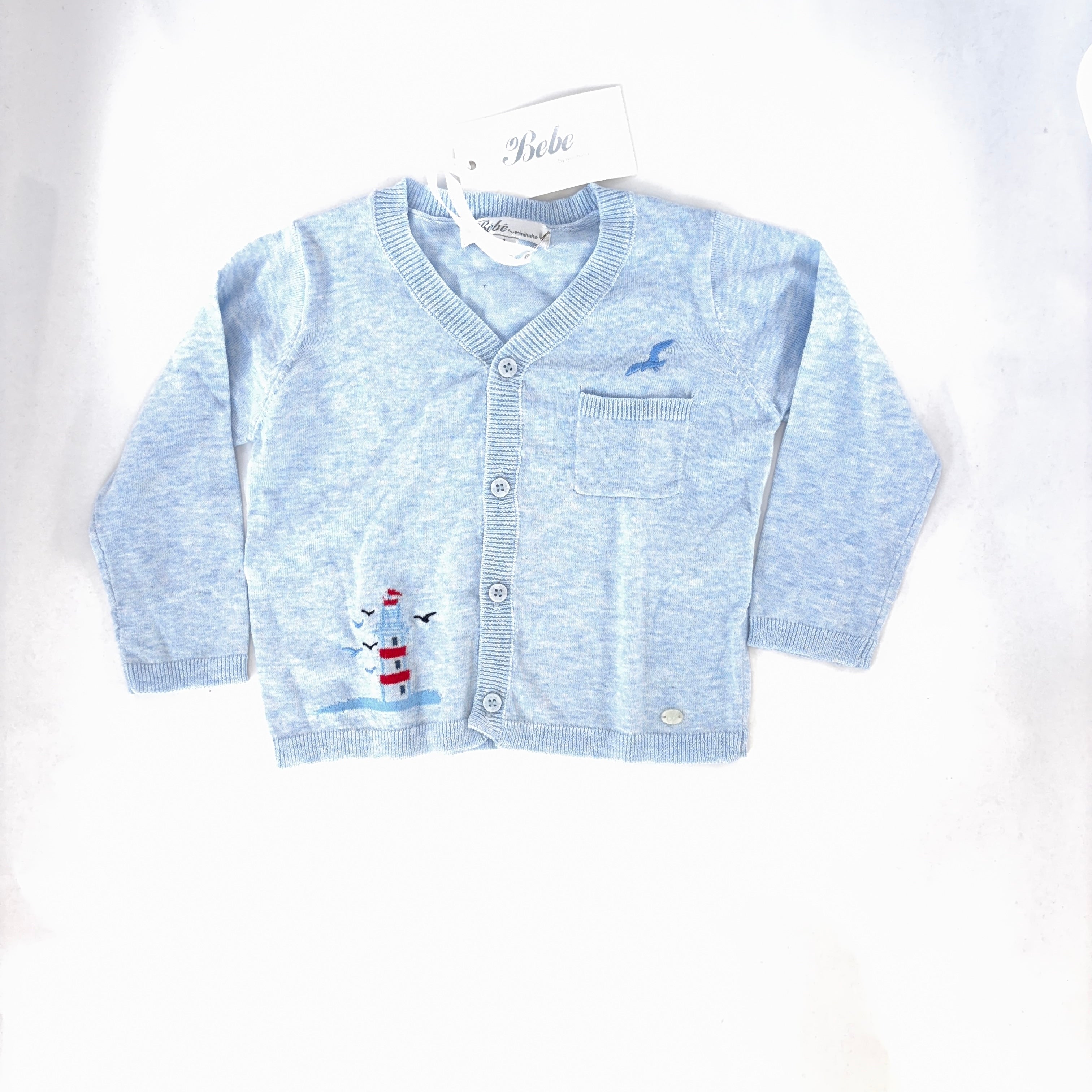 Bébé Lighthouse Knit Cardigan - 12-18 Months | 1