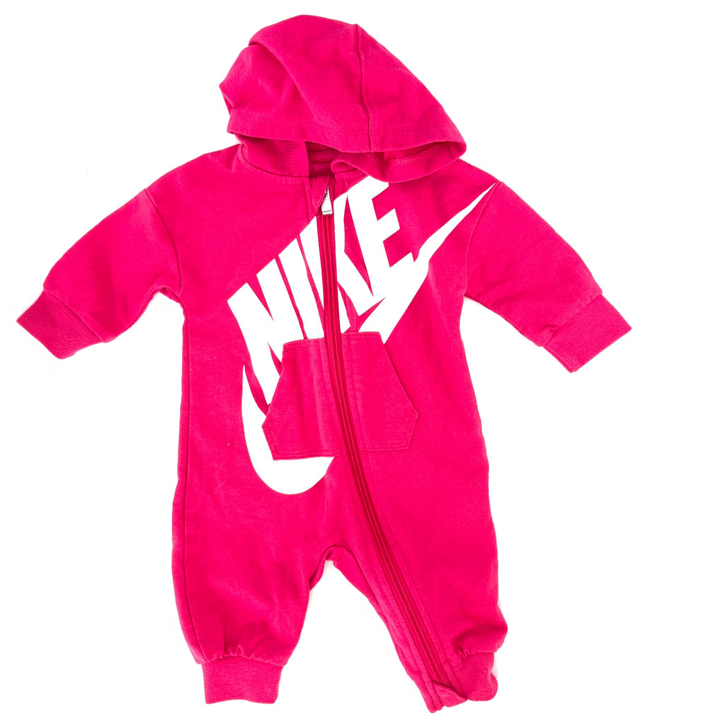 Nike Hooded Romper - 0-3 Months | 000
