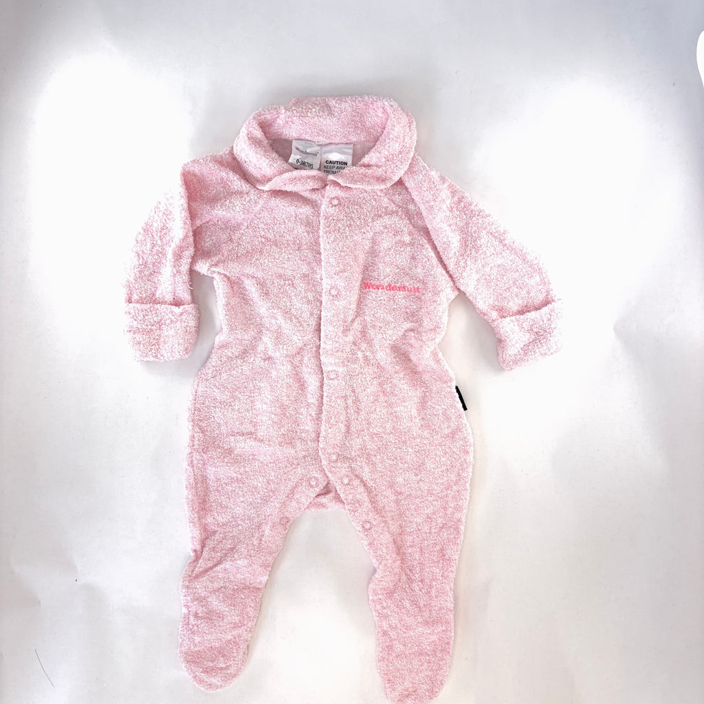 Bonds Terry Towelling Footed Romper - 0-3 Months | 000