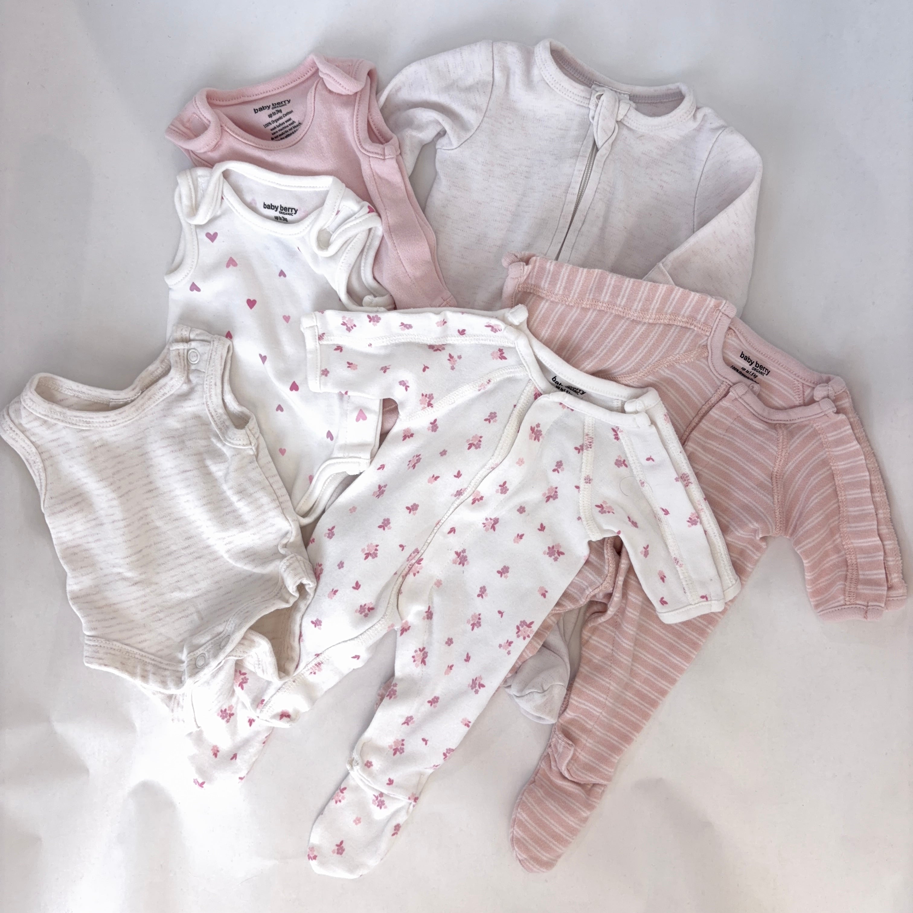 Premmie Girls 6-Piece Baby Berry & Dymples Bundle - Premmie | 00000