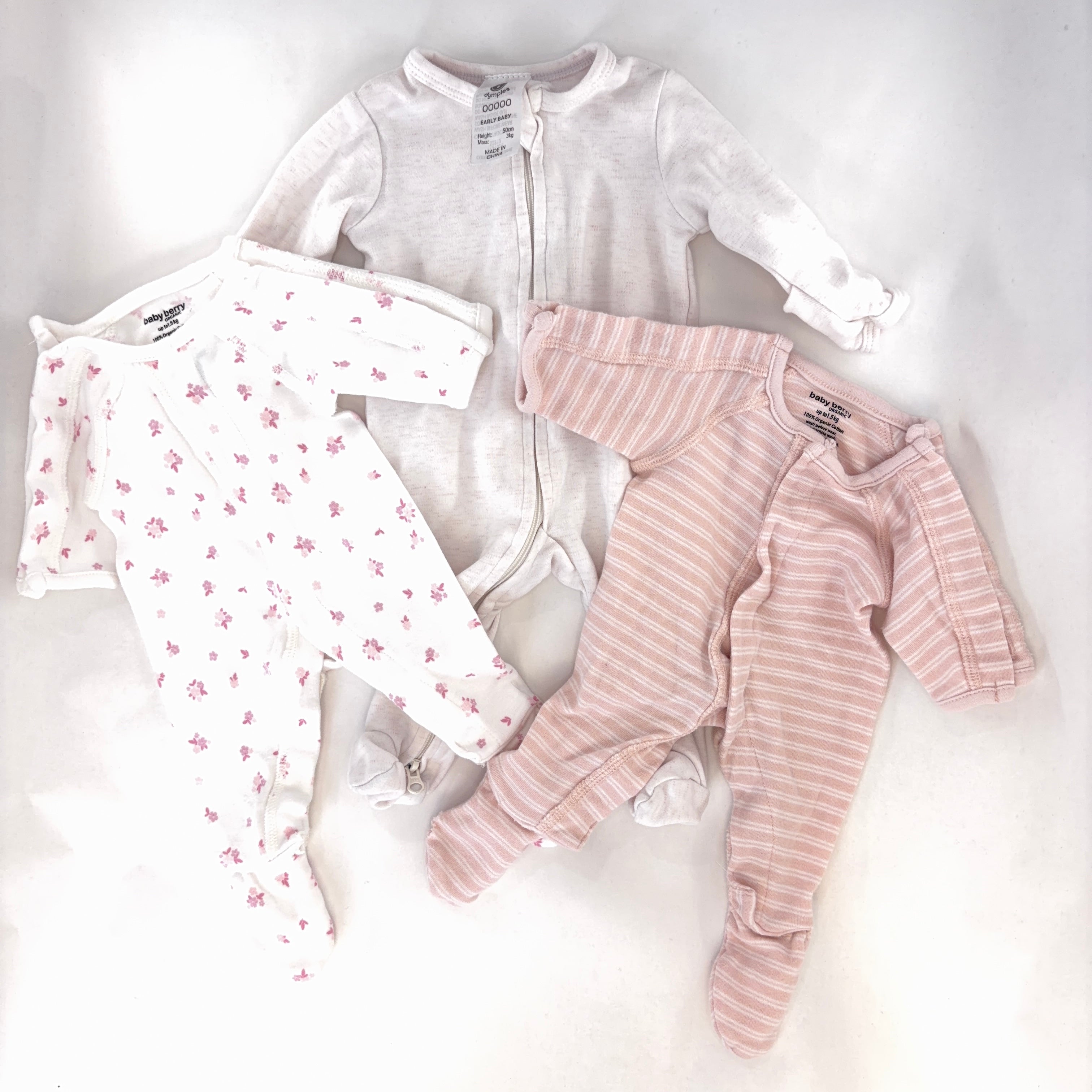 Premmie Girls 6-Piece Baby Berry & Dymples Bundle - Premmie | 00000