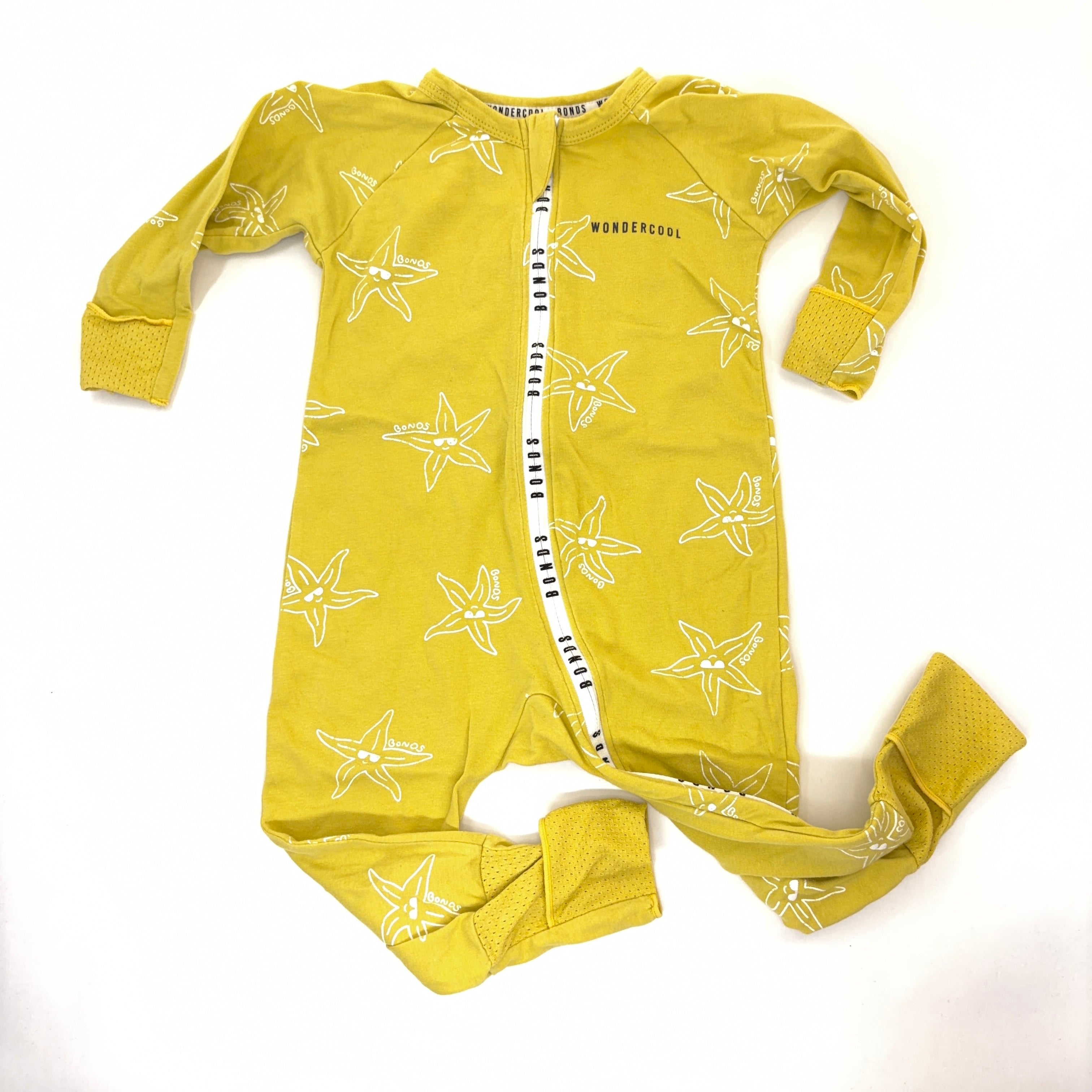 Bonds Wondercool Long Starfish Onesie - 6-12 Months | 0