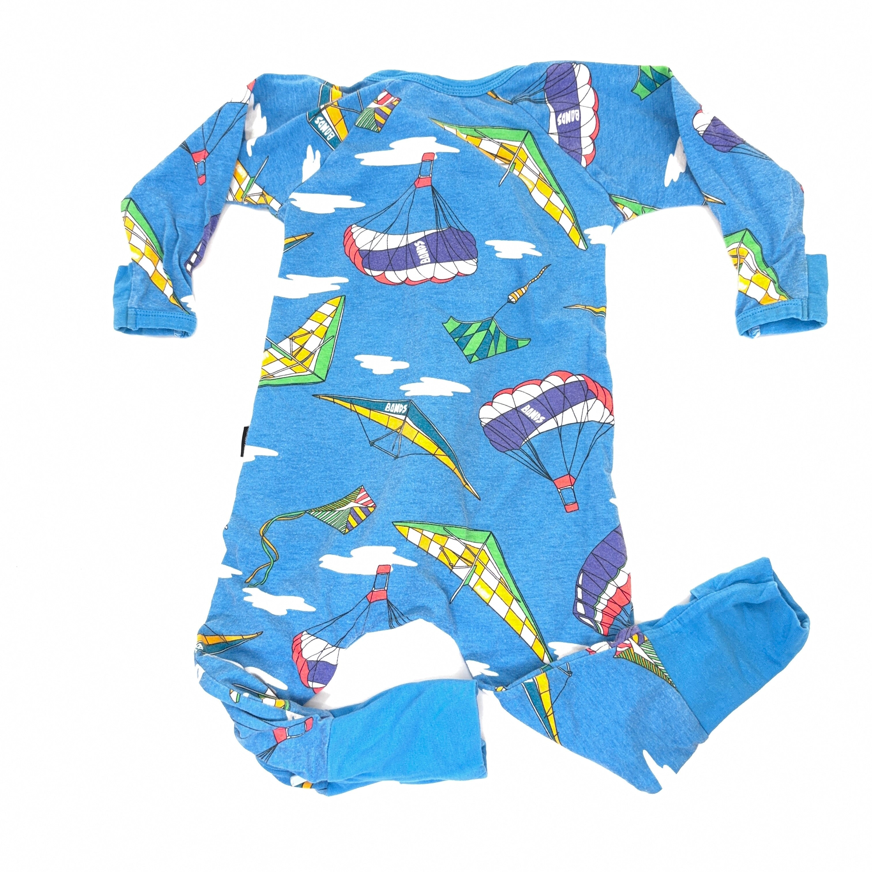 Bonds Wondersuit Long Sleeve Kites - 6-12 Months | 0