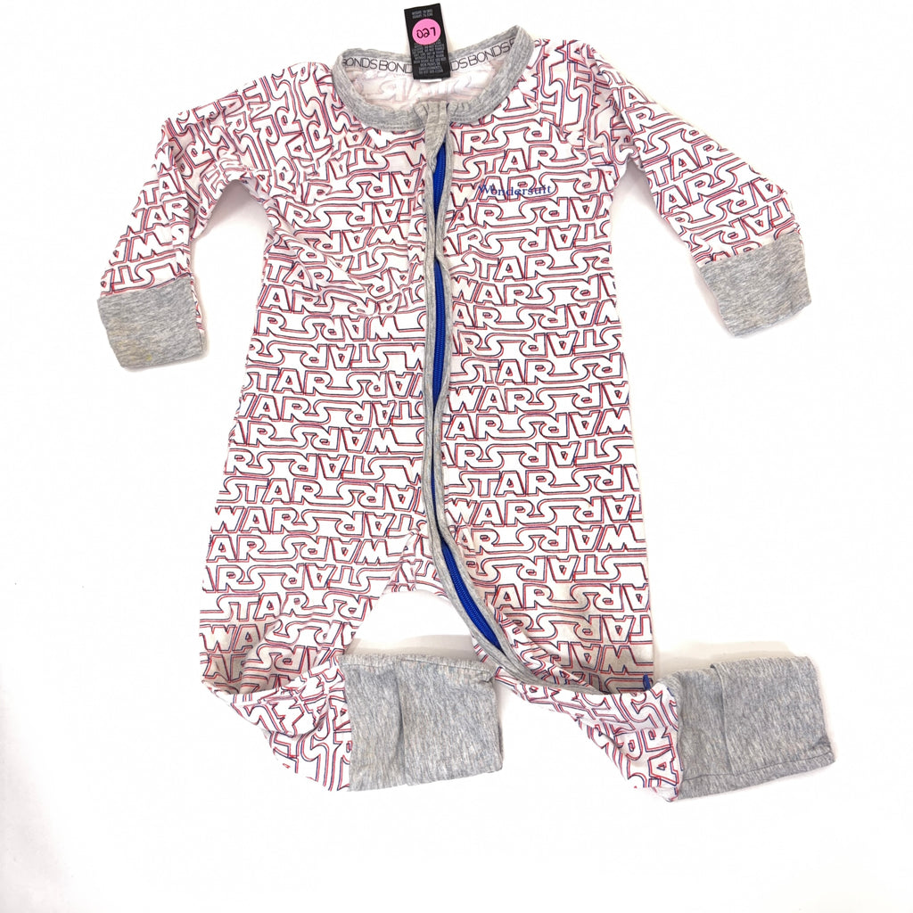 Bonds Wondersuit Long Sleeve Star Wars - 6-12 Months | 0