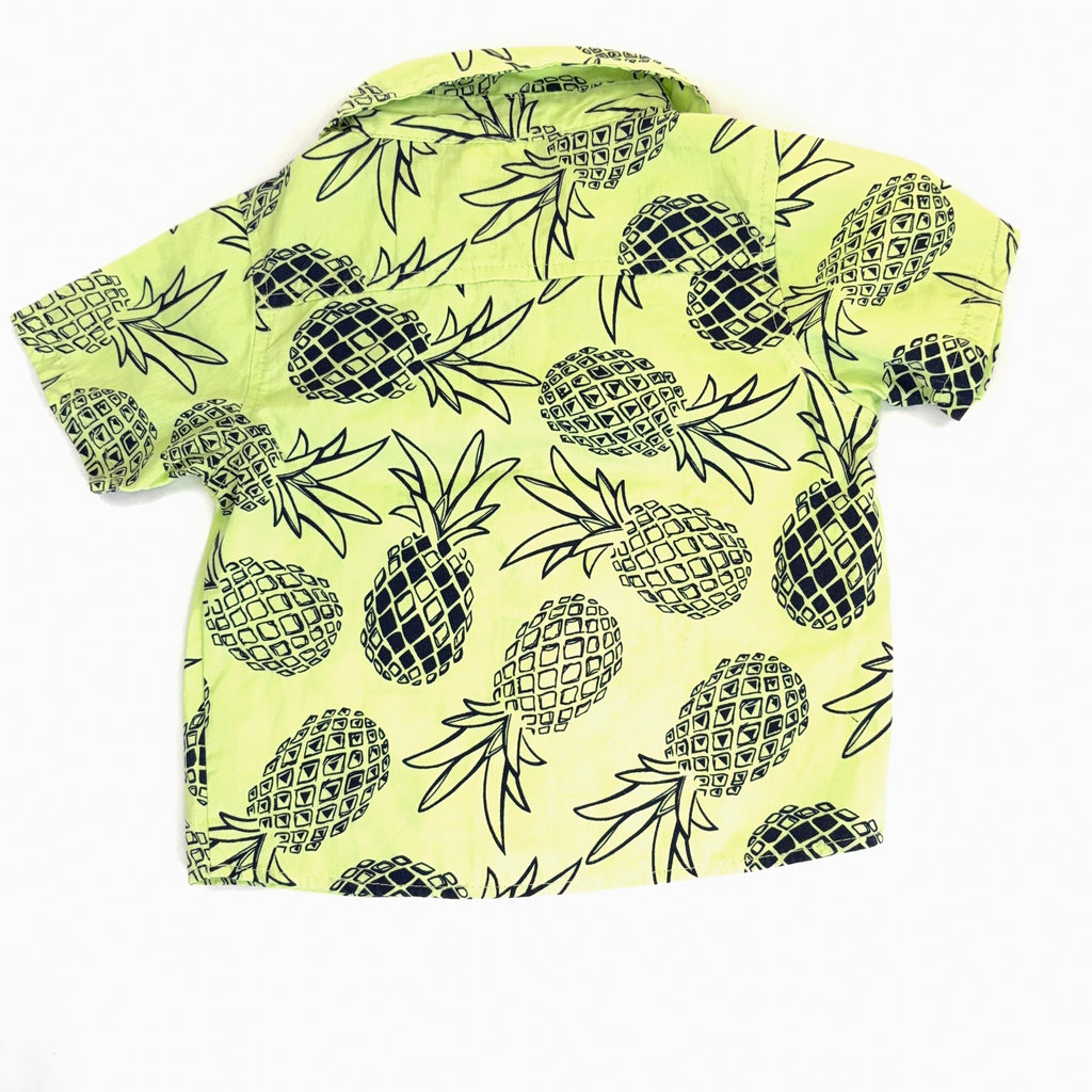 Rock Your Baby Pineapple Print Shirt - 12-18 Months | 1