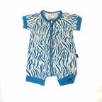 Bonds Wondersuit Short Sleeve Zebra - 3-6 Months | 00